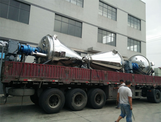 气流速率是如何影响锥形立式干燥机的